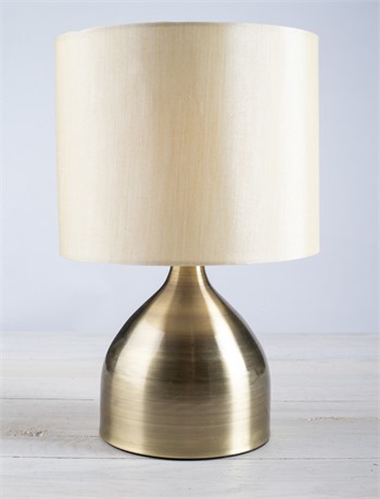 Antique Brass Touch Lamp